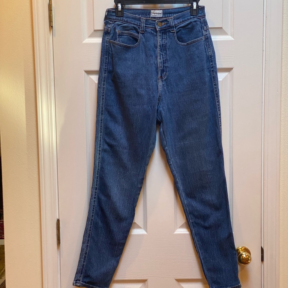 Vintage Moda Skinny Taper Blue Jeans